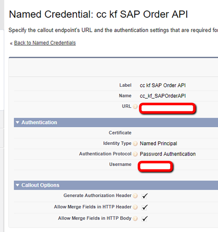 Calling SAP Order Service from CloudCraze