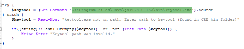 Java Key Tool