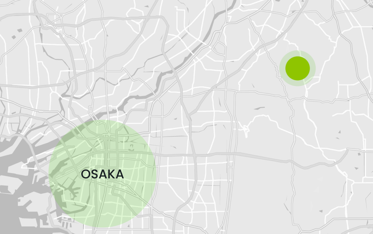 OSAKA EAST<br/><strong>JAPAN</strong>