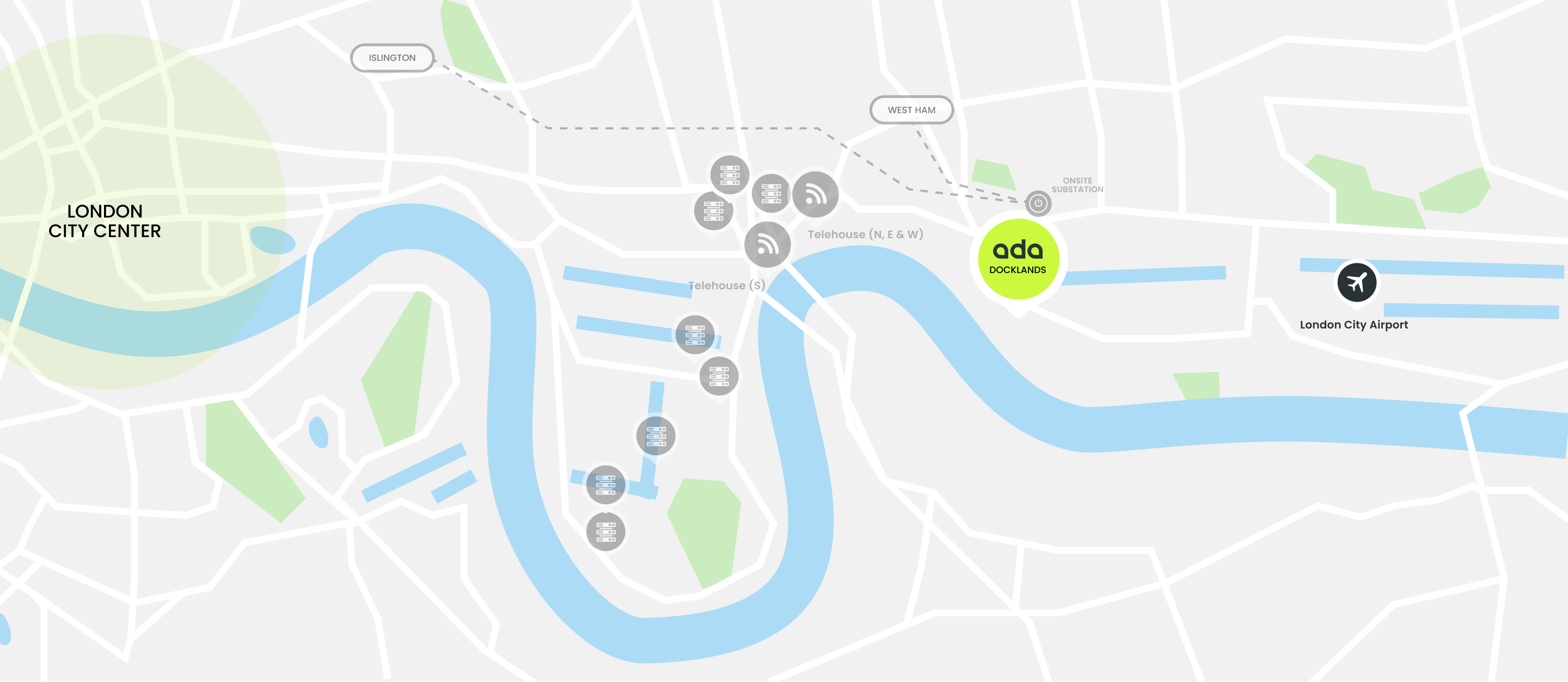 ドックランズの概要 Map