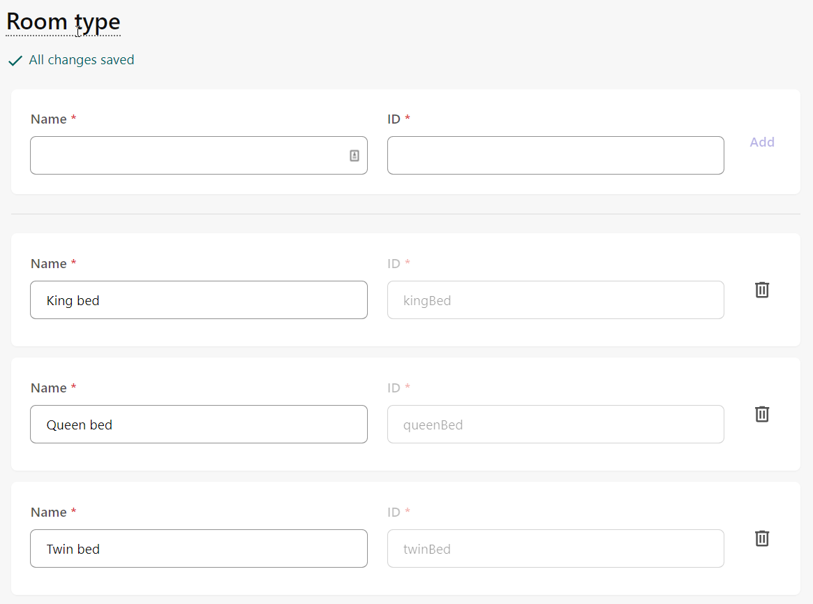 Streamlined taxonomy details page