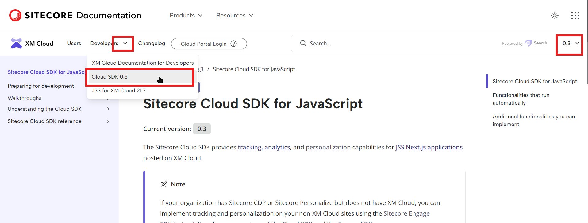 Cloud SDK 0.3 released